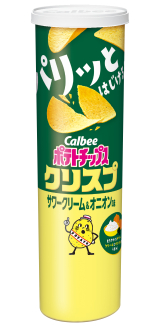 ポテトチップスクリスプ サワークリーム＆オニオン味 115g