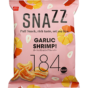 SNAZZ（ガーリックシュリンプ味）