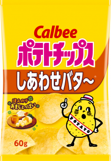 ポテトチップス しあわせバタ～ 60g