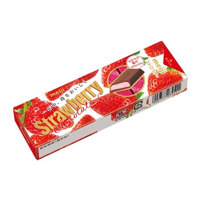 明治ストロベリーチョコレートスティックパック 10枚
