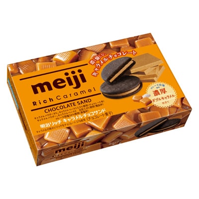 リッチキャラメルチョコサンド 6枚