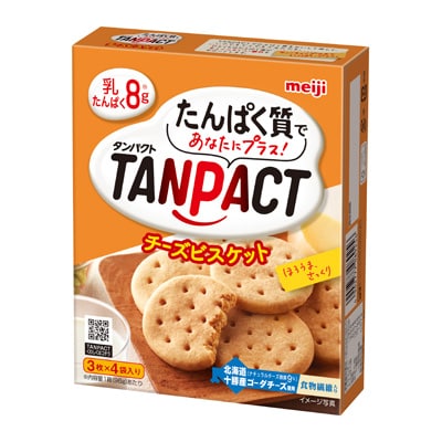 明治TANPACTチーズビスケット 12枚