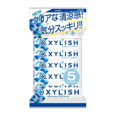 キシリッシュガムアクアクール 5個パック（12粒×5個）