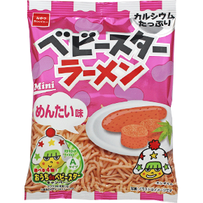 ベビースターラーメン（めんたい味）