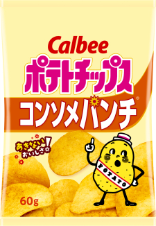 ポテトチップス コンソメパンチ 60g